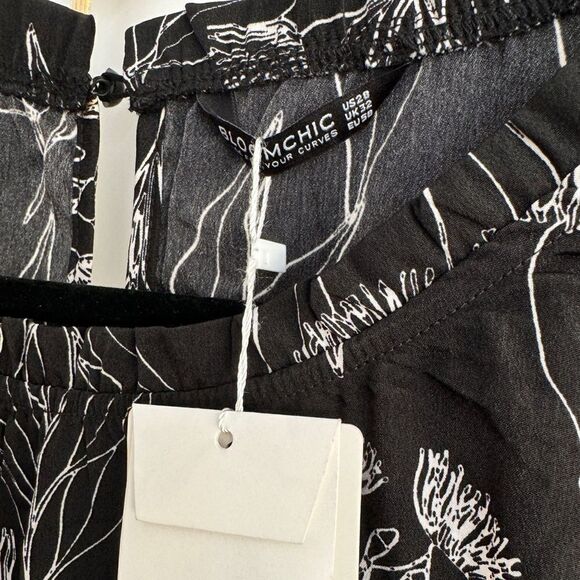 Bloomchic Long Sleeve Floral Dress Black - Picture 4 of 7